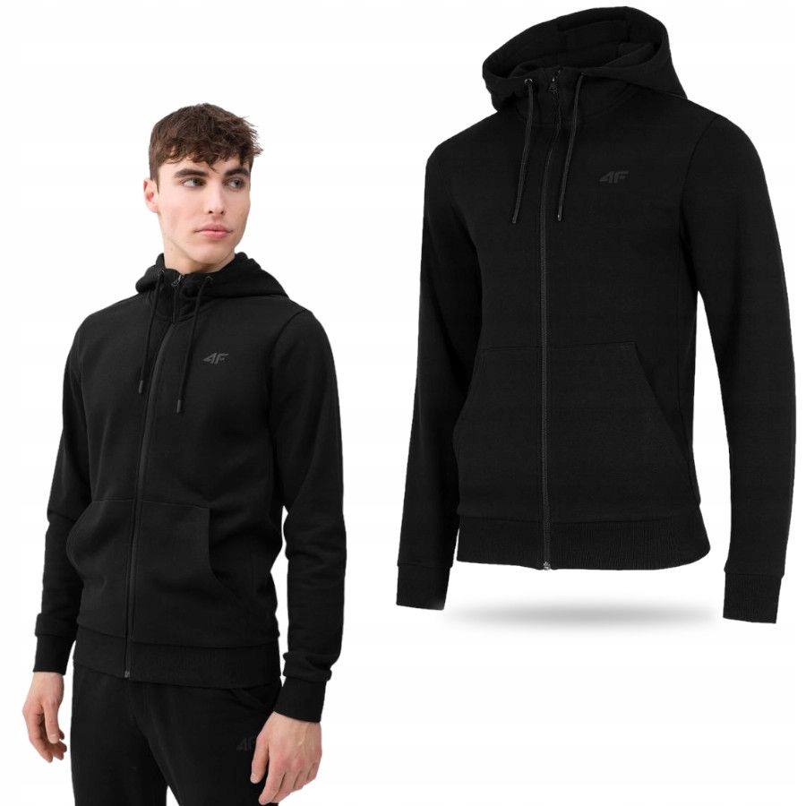 BLUZA MĘSKA 4F DRESOWA SPORTOWA NA CO DZIEŃ CIEPŁA WYGODNA