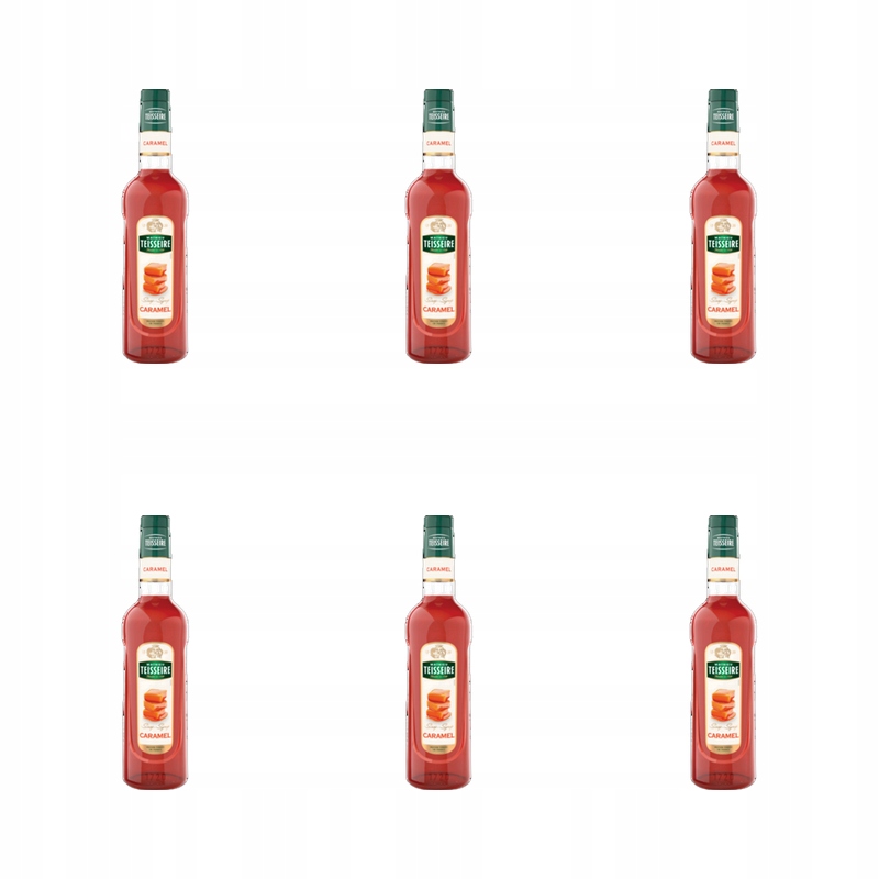 Mathieu Teisseire karamelový sirup 0,7L X6