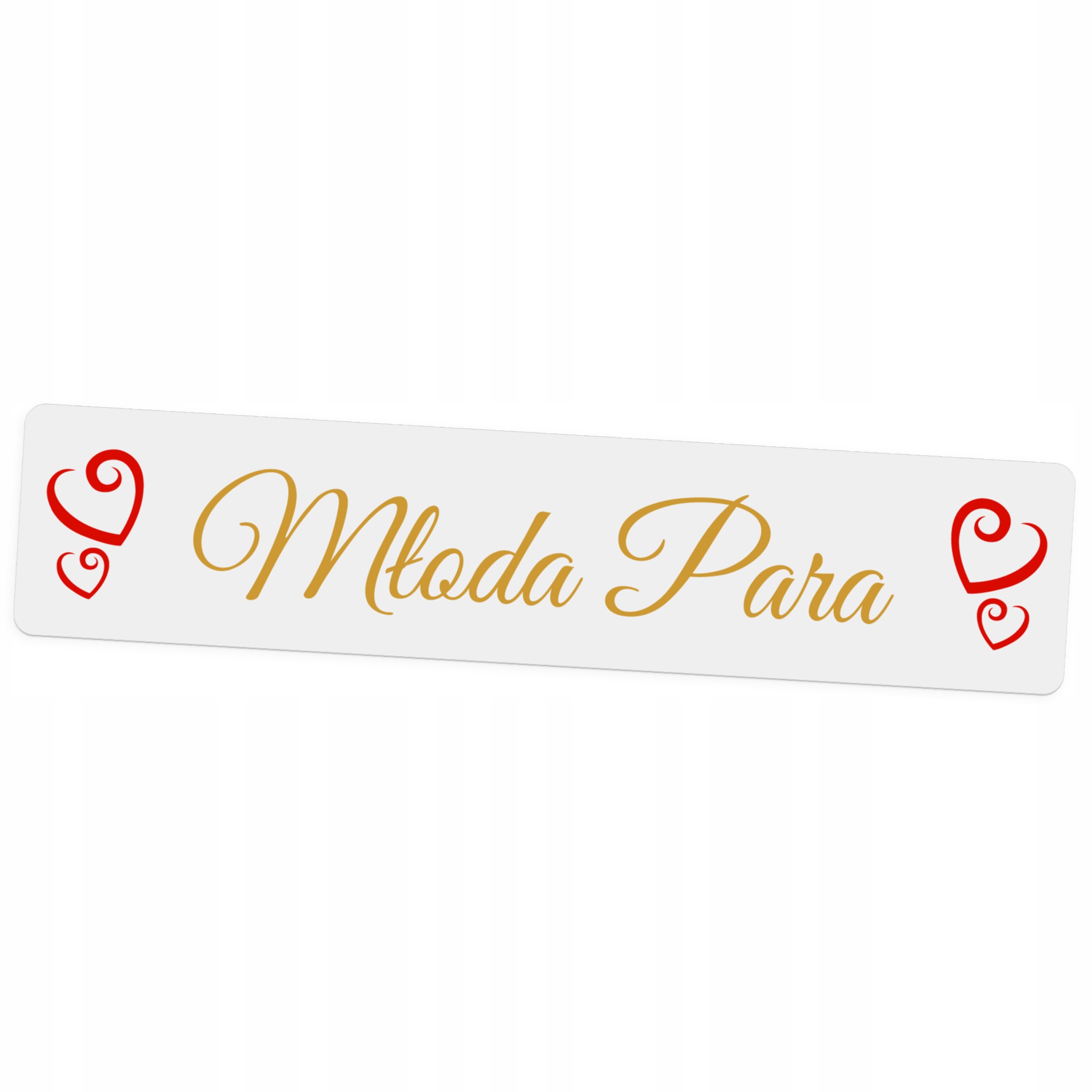 

Ślubna tablica na Rejestracje Młoda Para Wesele