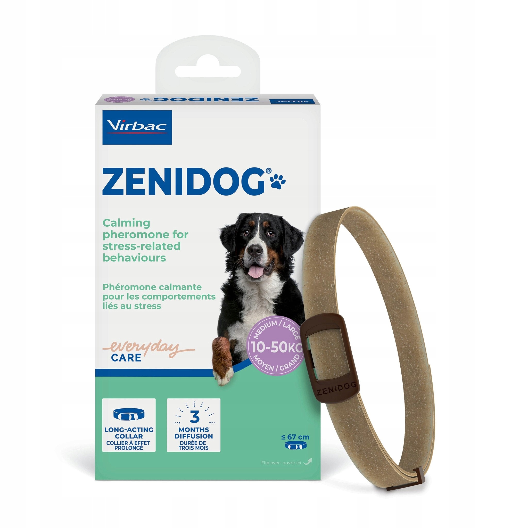 Virbac Zenidogový Obojek Feromonový M & L Od 10 Kg Do 50 Kg