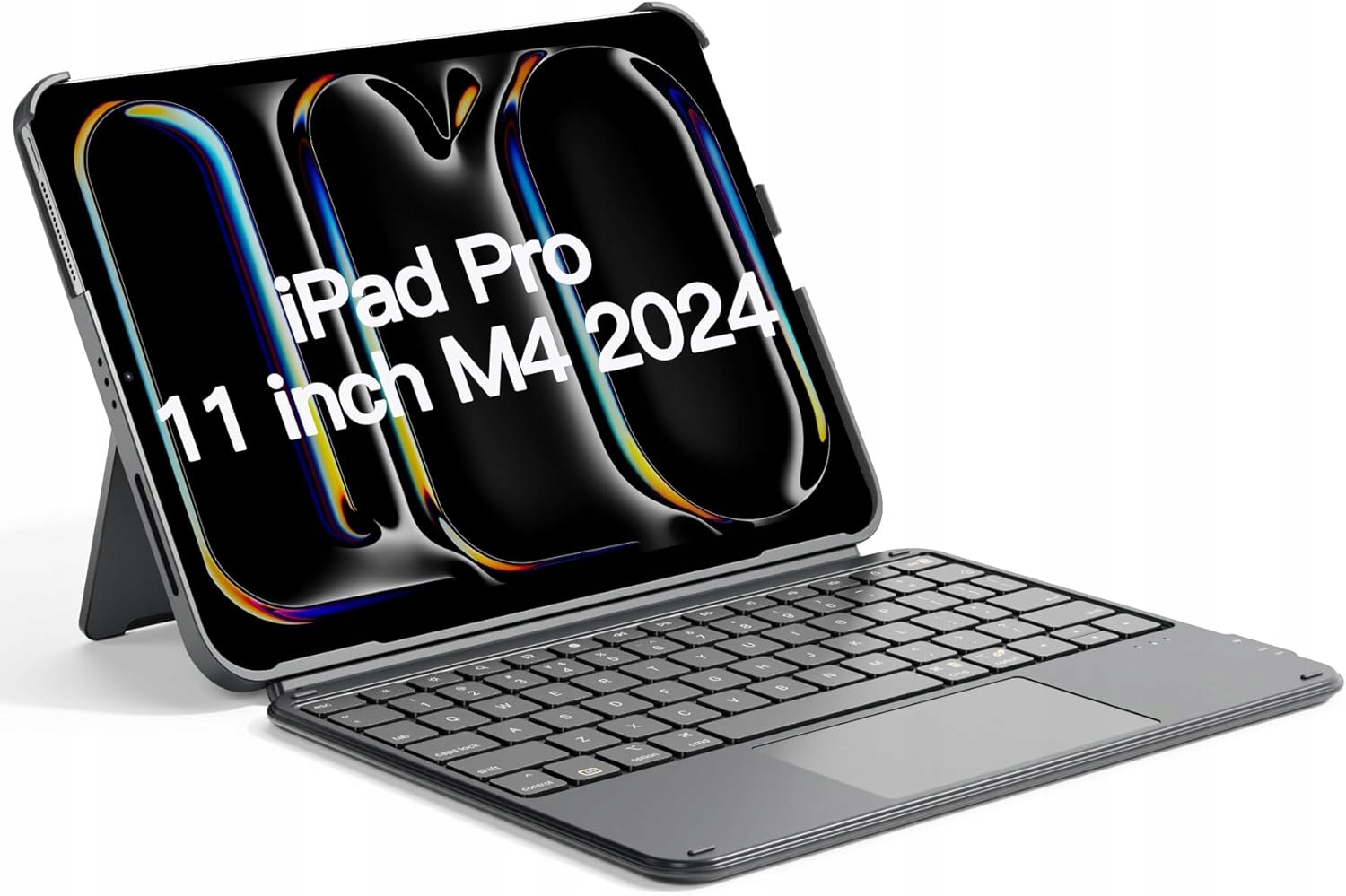 Pouzdro s klávesnicí iPad Pro 11 M4 2024 Touchpad Qwertz Magnetické Inateck