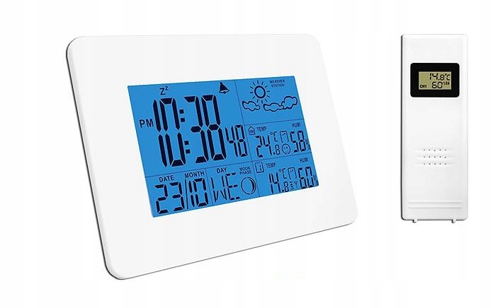 Фото - Метеостанція LTC Stacja pogody Bezprzewod. Termohigr. Dcf DC Biała 