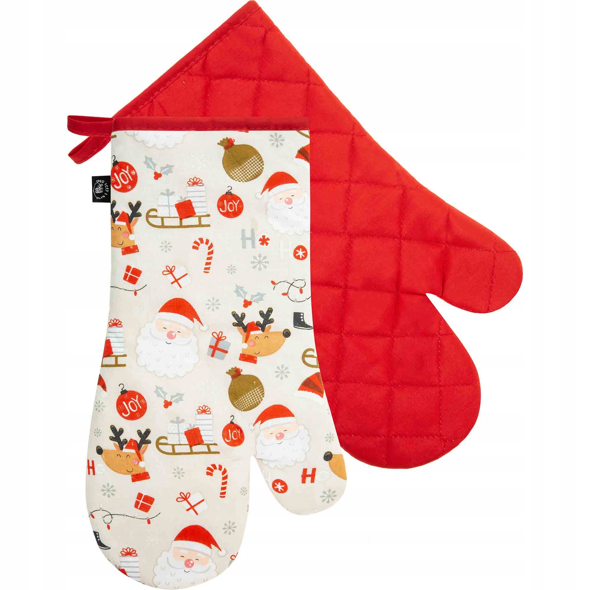 

Komplet Rękawic Kuchennych Santa