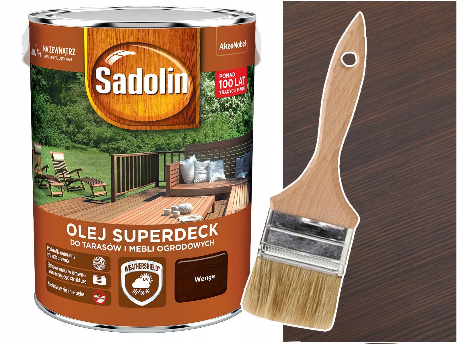 

Sadolin Superdeck olej do tarasu Wenge 0,75L