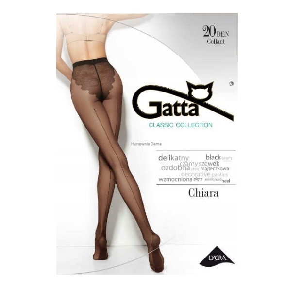 

Gatta Chiara rajstopy 20den bikini ze szwem roz.3