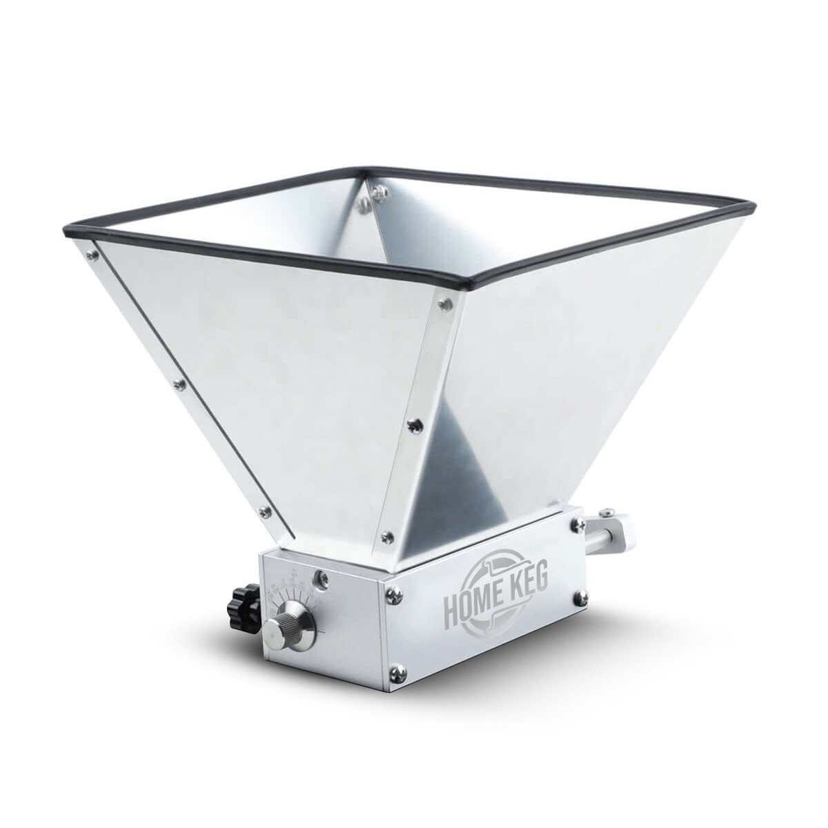 Ruční mlýnek z oceli 304, Ruční drtič chmele, Šrotovník