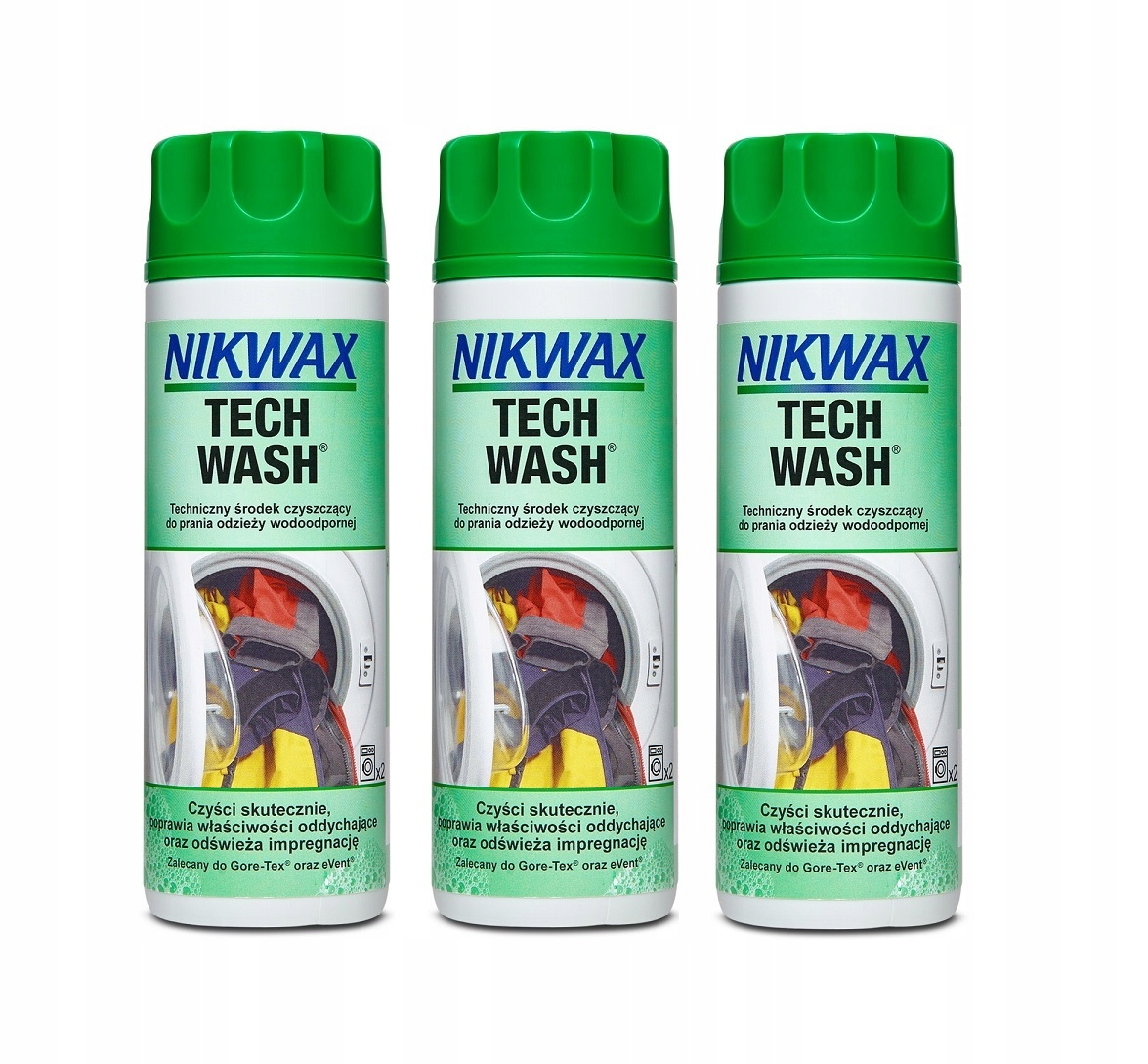 

Nikwax Tech Wash 3 x 300 ml płyn do prania odzieży
