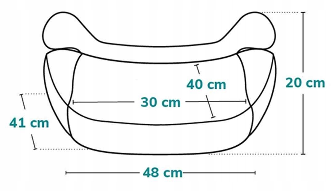 LIONELO PODSTAWKA LUUK FOTELIK SAMOCHODOWY ISOFIX Szerokość produktu 39.5 cm