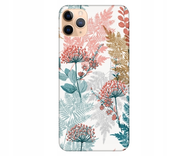 

Etui pokrowiec do iPhone 11 Pro Max Floral kwiaty