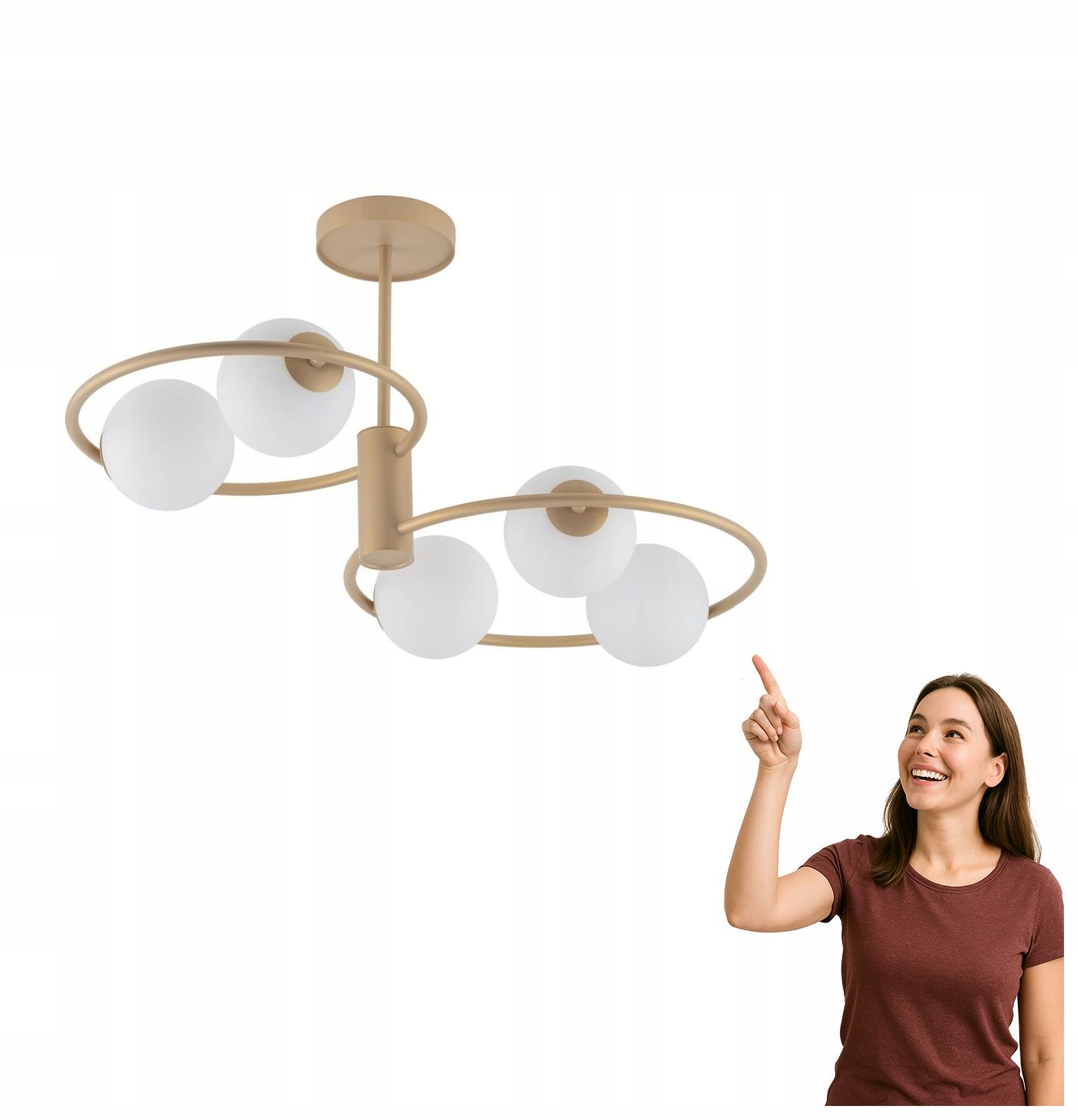 Stropná lampa Aqua 5 33470 Sigma Lighting