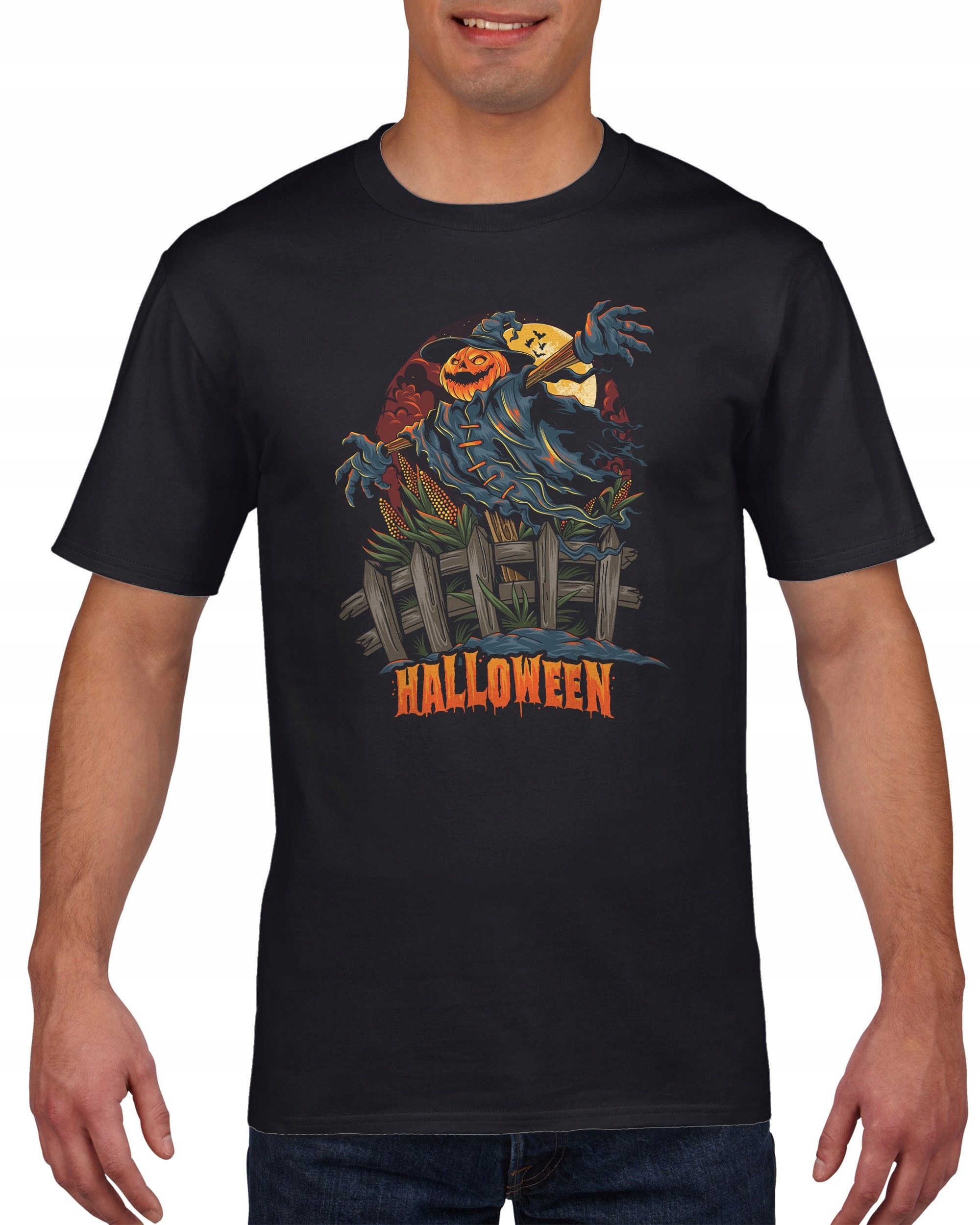 

Koszulka męska Strach na wroble Halloween M