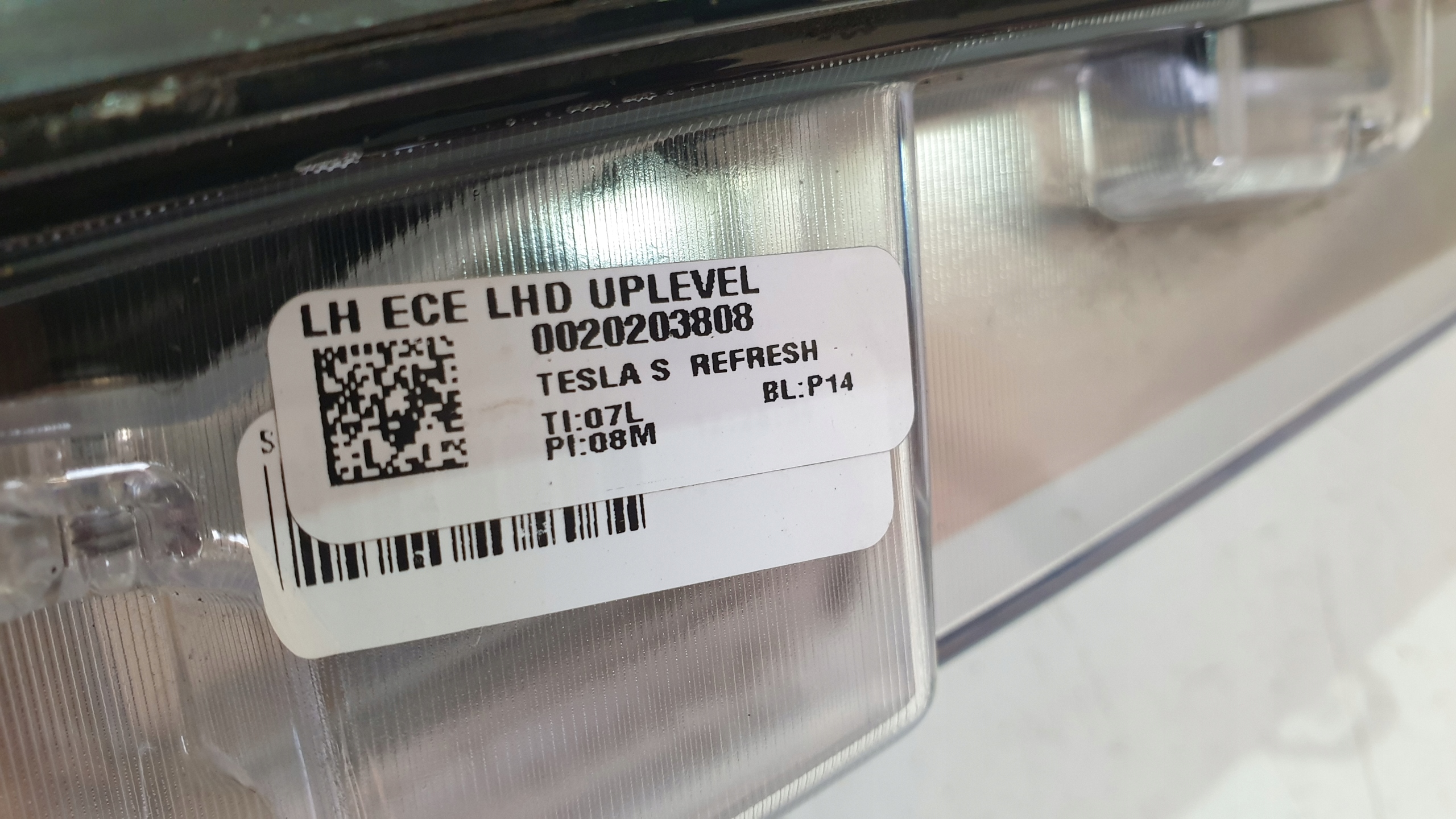 tesla MODEL S фара левая full led + модуль 1053574-00-C
