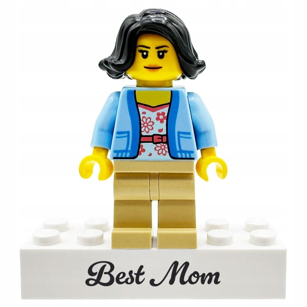 maminka personalizovaná figurka muž z Lego dílů