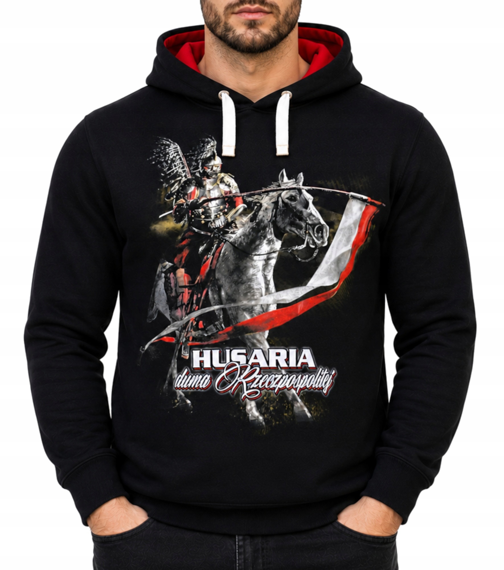 Mikina Patriotická Husaria Polská Výroba 3XL