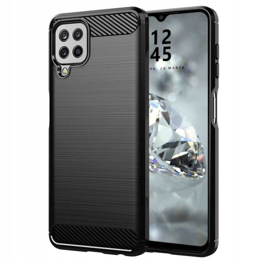 

Etui Do Samsung A22 M22 4G Pancerne Karbon