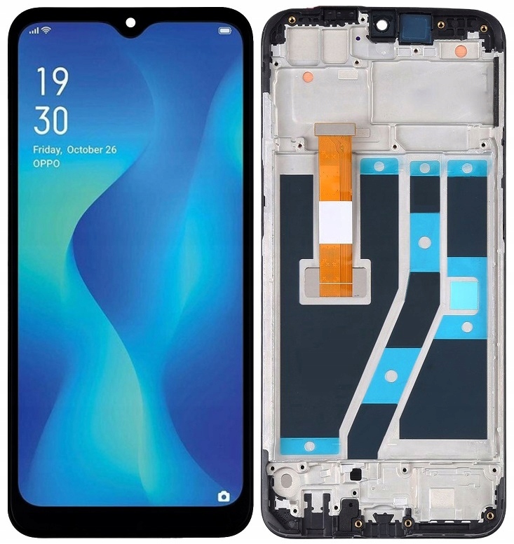 Oppo A1K CPH1923 LCD displej Obrazovka Rámeček