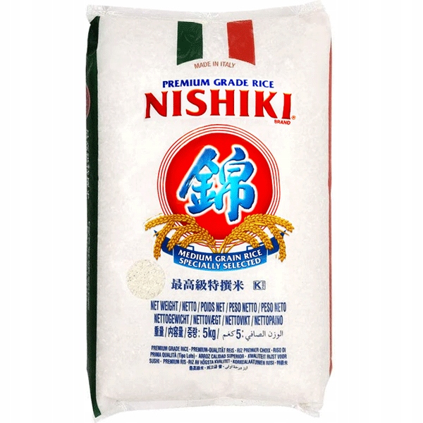 Ryż Nishiki Italian 5kg do risotto