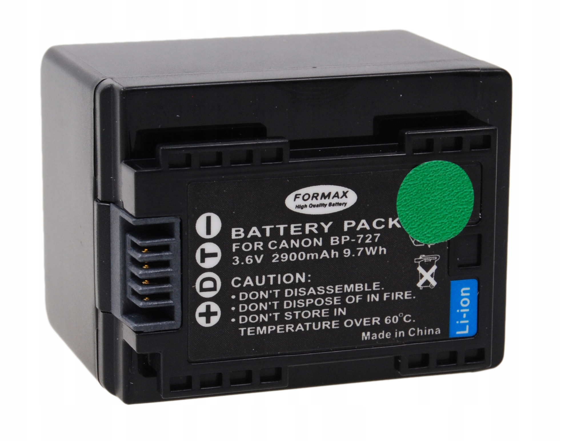 

Akumulator Canon BP-727 Kodowany z Chipem