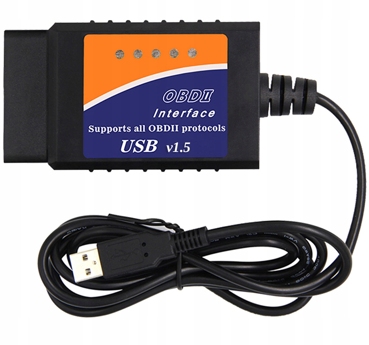 KB3A KABEL INTERFEJS ELM 327 OBD2 ELM327 +CAN USB EAN (GTIN) 5907621808921
