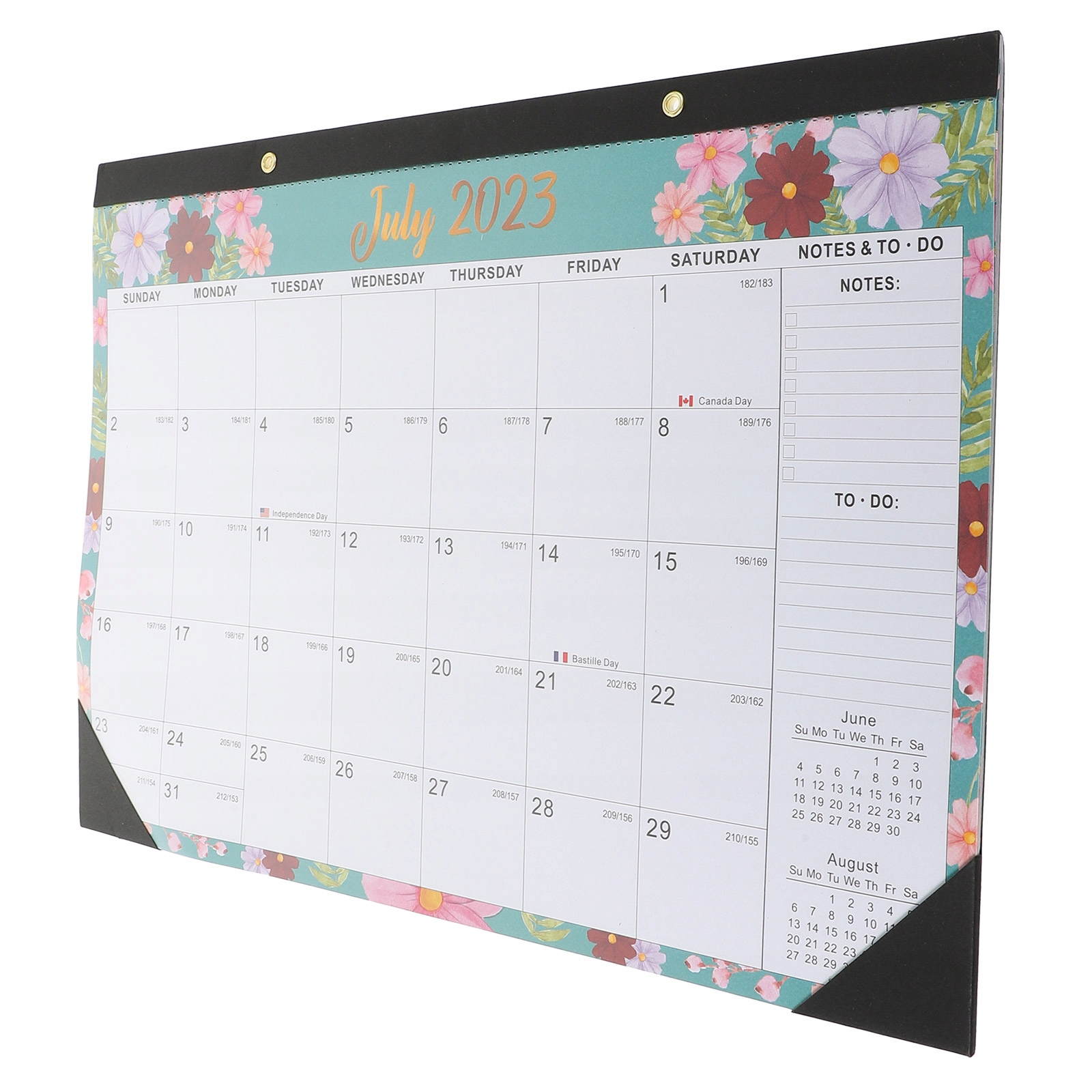 Kalendarz ścienny 2024 montowany codziennie