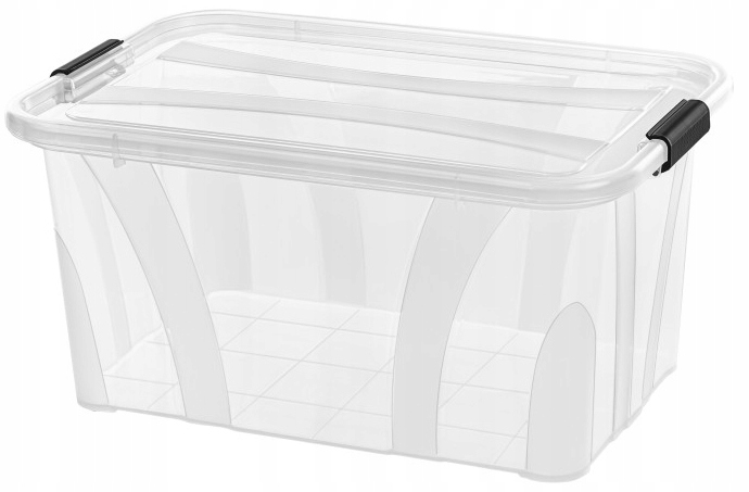 

Pudełko Z Pokrywą Na Zabawki Plastikowe Pudło 14L