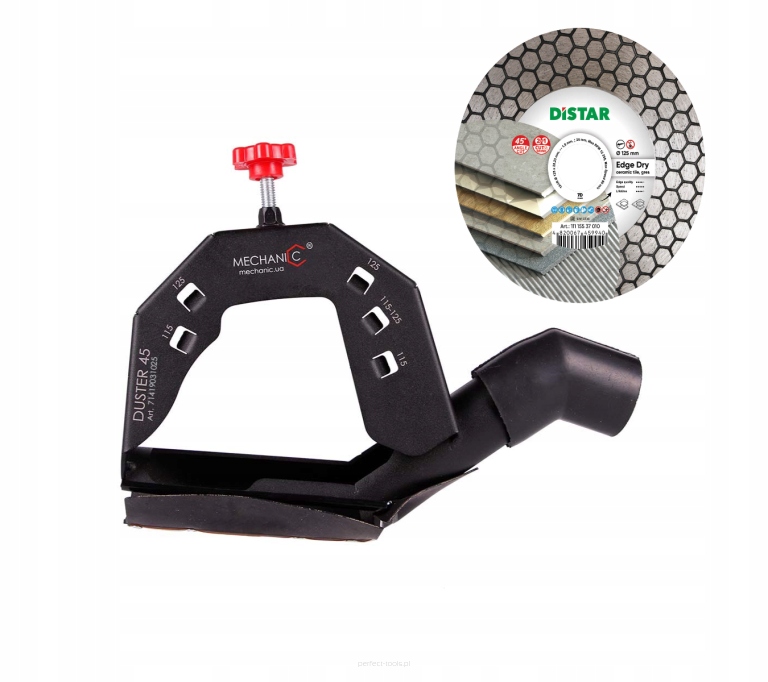 

Zestaw Duster 45 Mechanic+ Tarcza Edge Dry 125mm