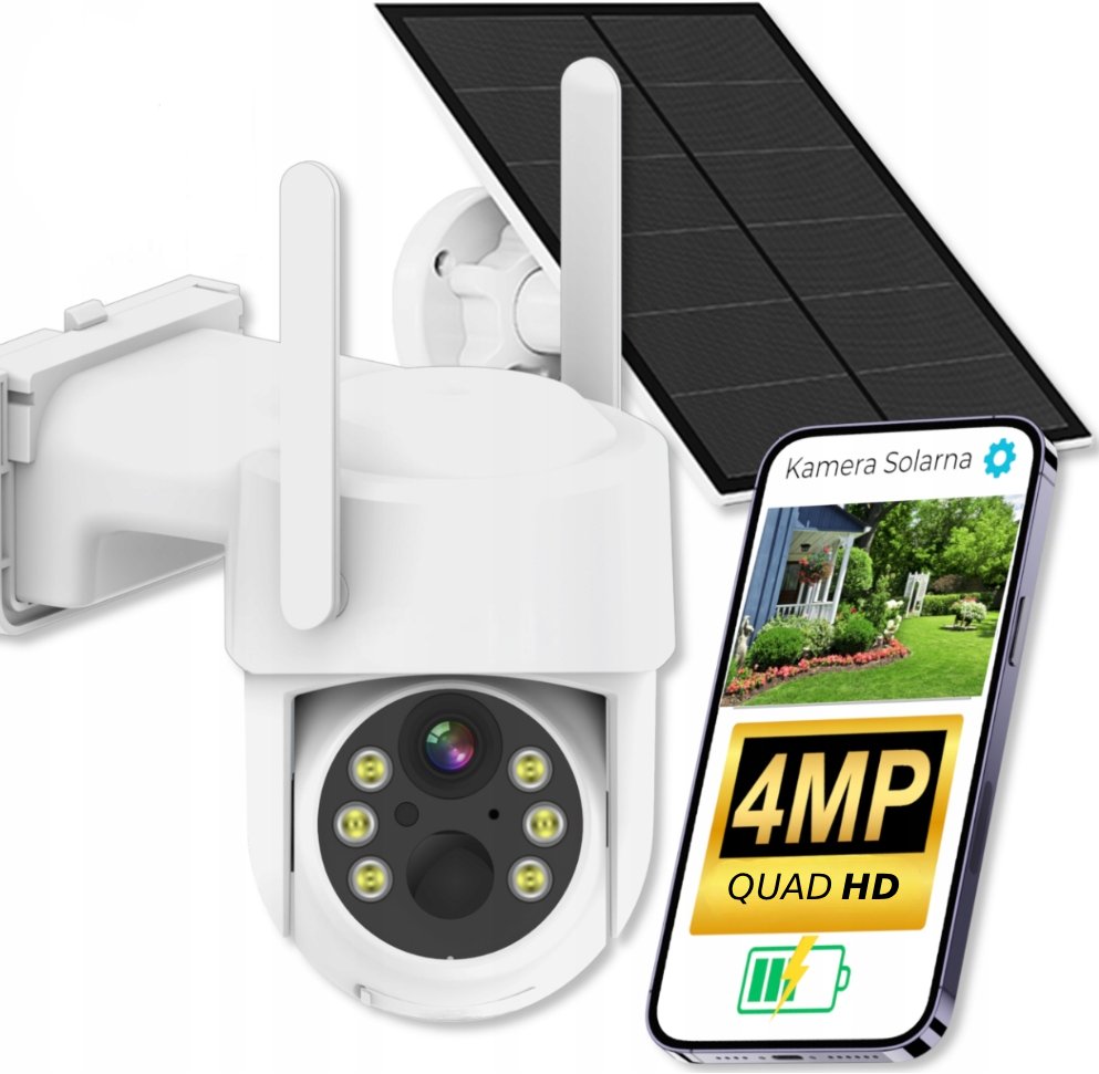 IP-камера для помещений и улицы Fortis SE-CAM 4.0 Solar 5W V2