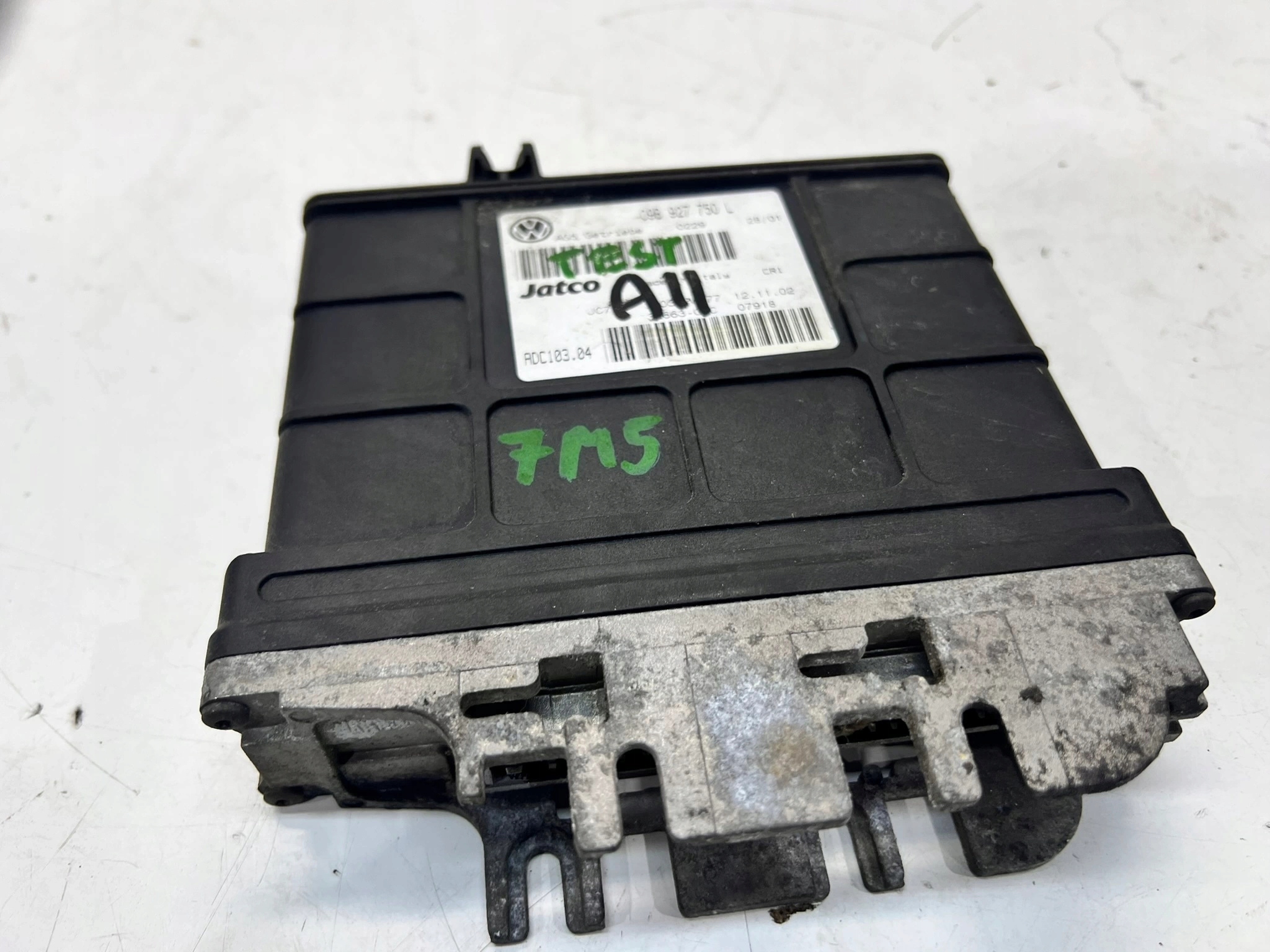 Bedienteil Getriebe getriebe VW SHARAN 09B927750L