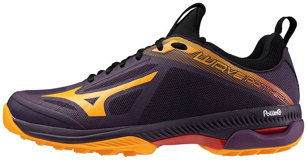 Mizuno Wave Panthera Purple Magic/Carrot Curl/High Risk Red 38.5/5.5