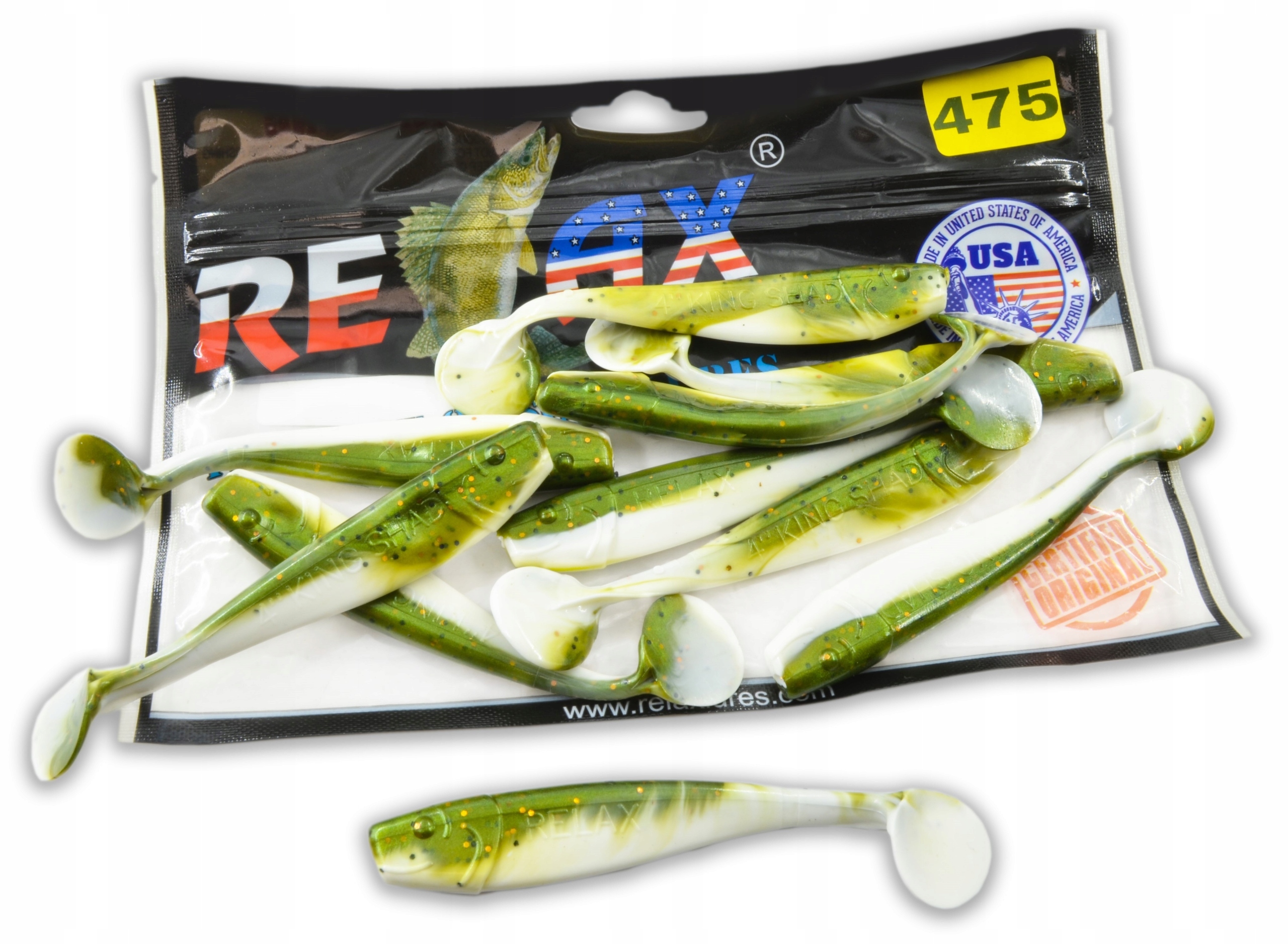 Relax GUMA NA SANDACZA KING SHAD 4'' - 11,5cm