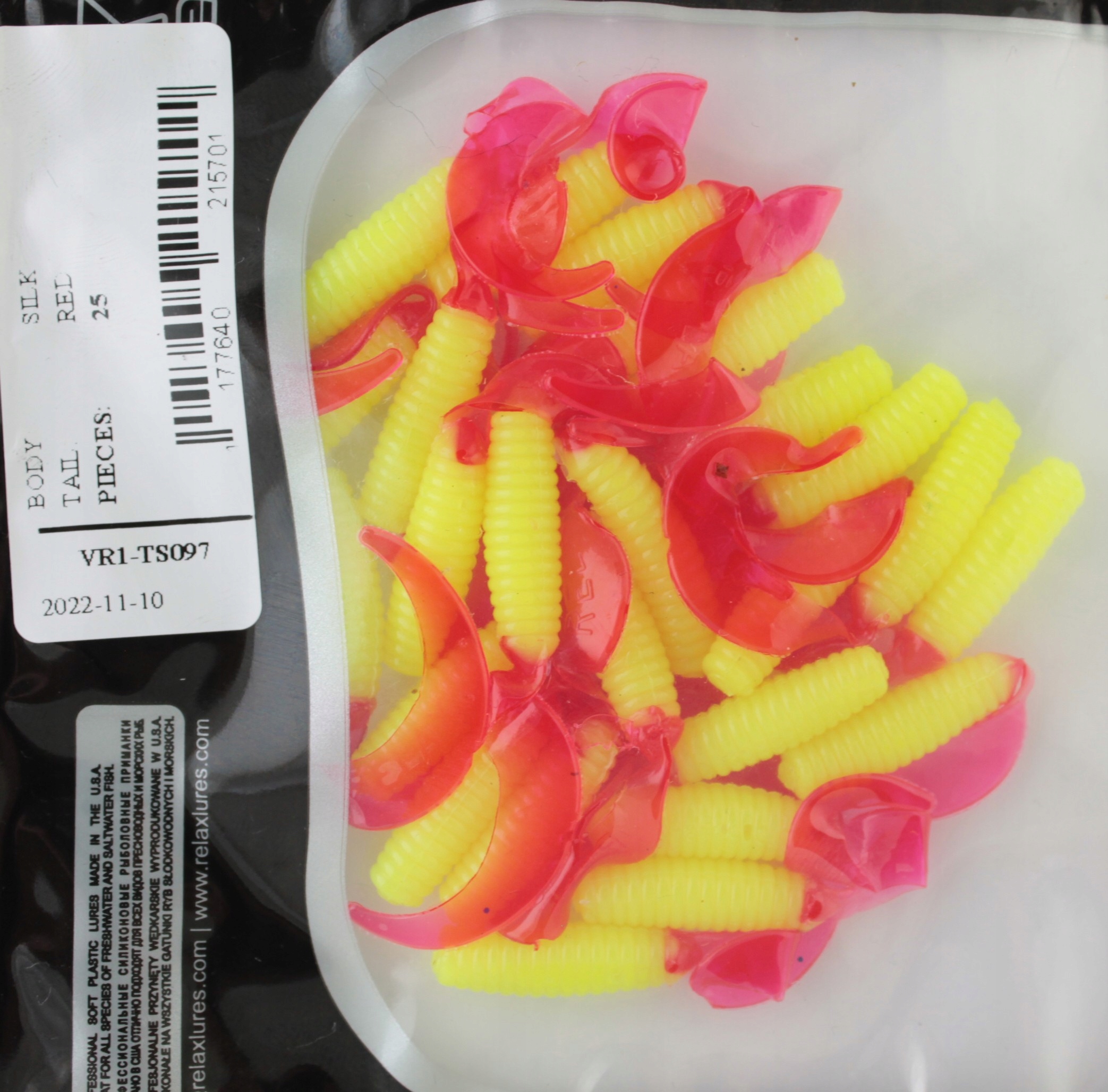 TWISTER RELAX VR1 PAPROCH OKOŃ 1cal-4cm-5szt NR097 Kod producenta VR1-TS097