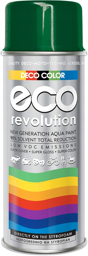 

Lakier W Spreju Eco Revolution 400M Zielony Ciemny