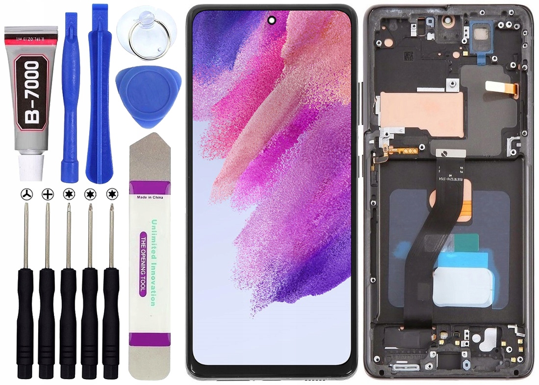 Oled displej pro Samsung Galaxy S21 Ultra 5G G998 G998B LCD displej Rámeček