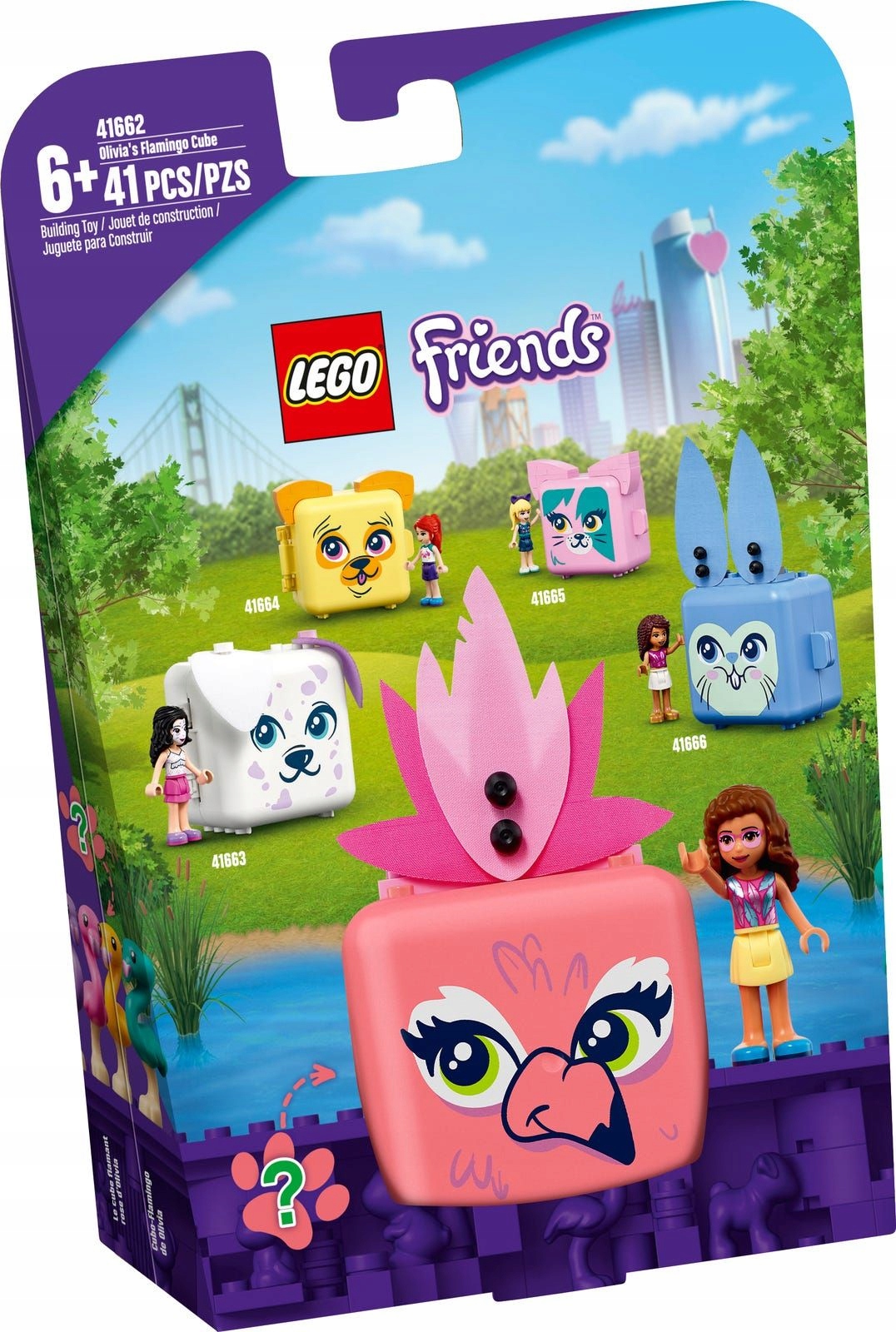 Lego 41662 Friends Kostka Olivii z flamingiem