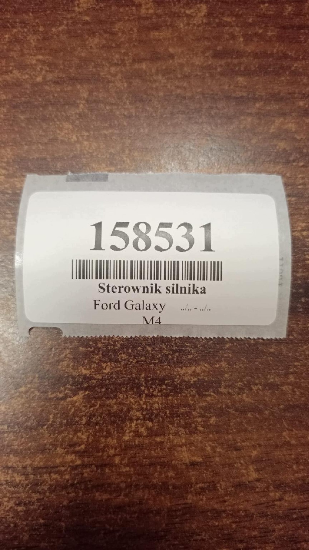 FORD GALAXY MK1 control unit of the engine 0281011198