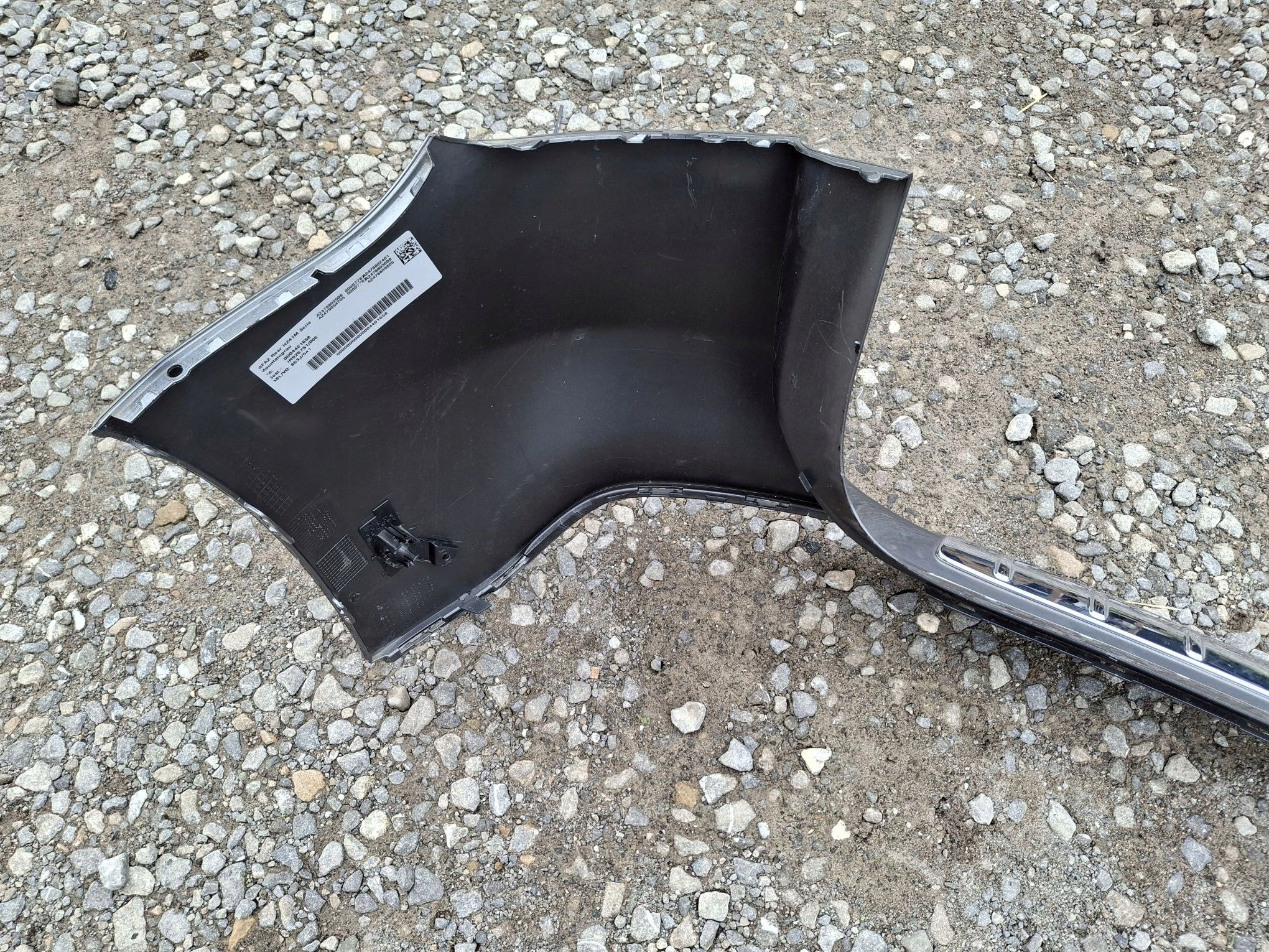 bumper rear MERCEDES GLA II EQA W247 W243 2019R->