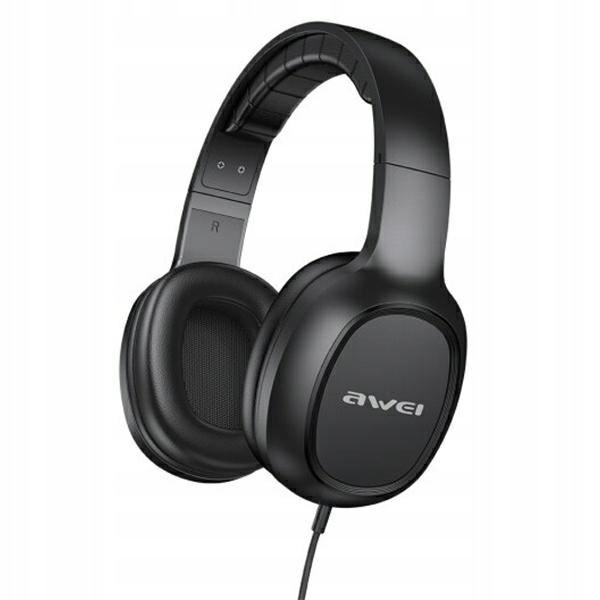 Awei słuchawki nauszne GM-6 jack 3,5mmczarny/black