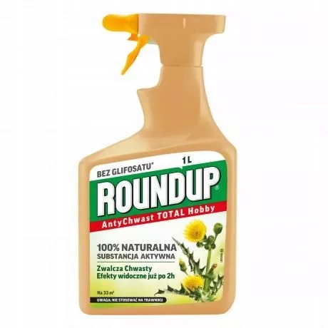 

Eko Roundup Bez Glifosatu Antychwast Spray 1l