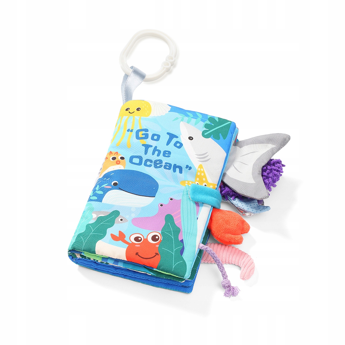 

Babyono Miękka Książeczka Sensoryczna Ocean 544