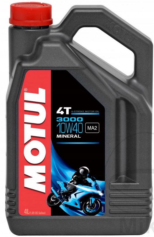 Motorový Olej Motul 3000 4T 10W40 4L Minerálny Originál 4T