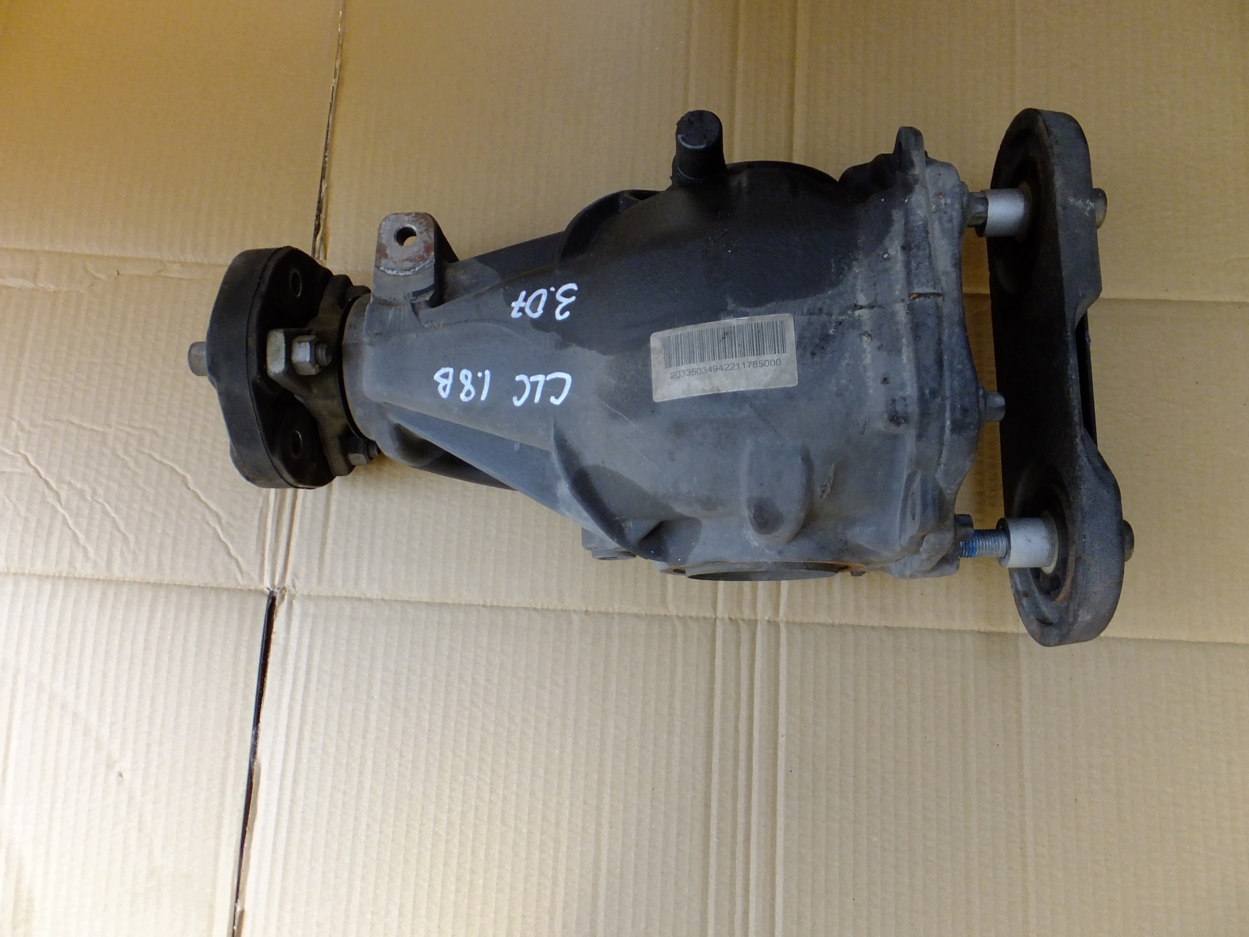 differential diff rear part mercedes CLC CL203 w203 1,8 K 3.07 2033503494