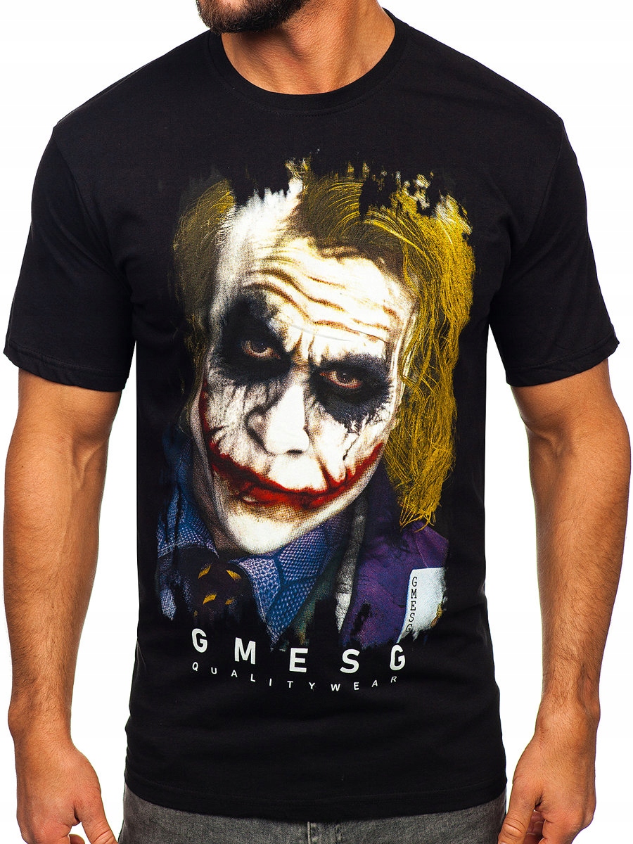 

T-shirt Męski Koszulka Czarna 192245 Rozmiar_m