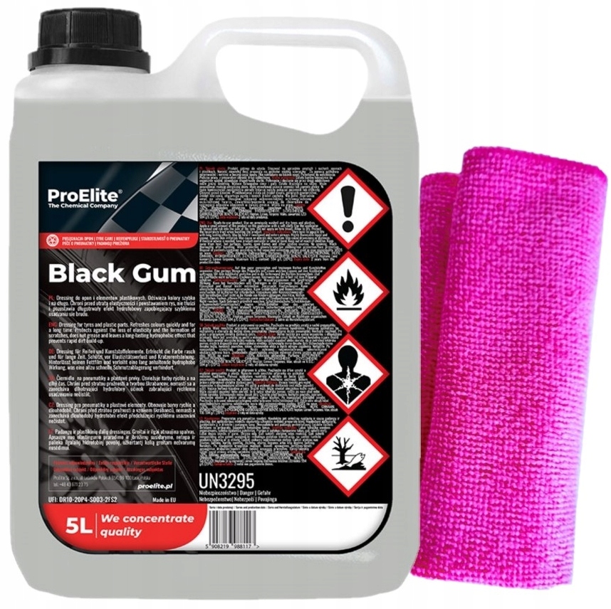 

Black Gum Czernidło Do Opon 5L ProElite
