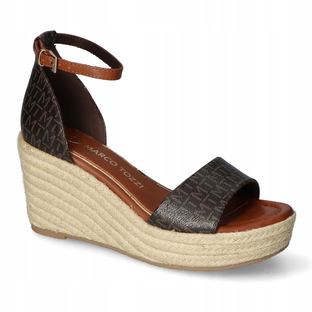 Sandály Marco Tozzi 2-28028-42/303 Hnědé lico 38