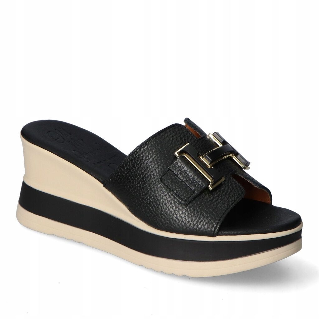 Nazouváky Oh my Sandals 5980/Negro Černé lico 40