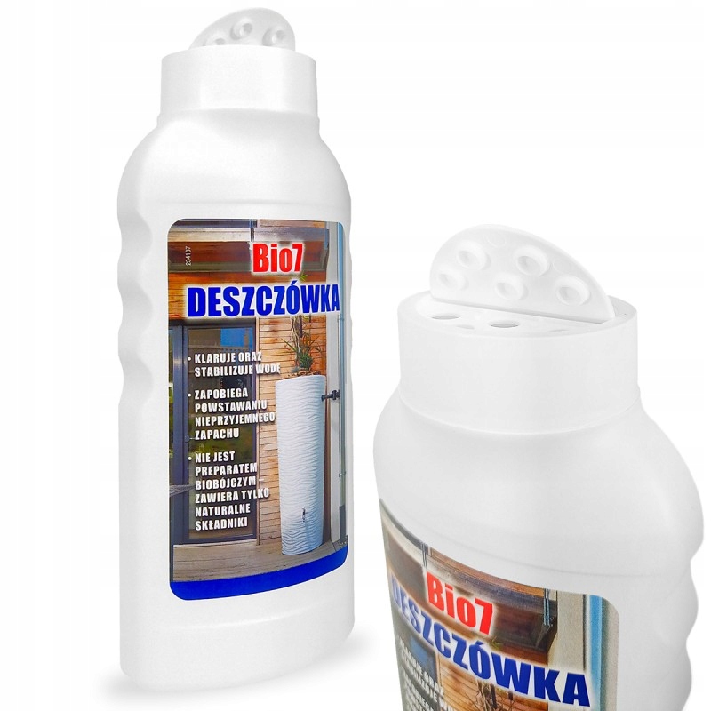 

Preparat do oczyszczania deszczówki Zapach Glony