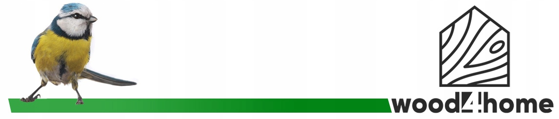 BUDKI LĘGOWE DLA PTAKÓW drewniane solidne surowe drewno - łatwy montaż! Szerokość produktu 14 cm