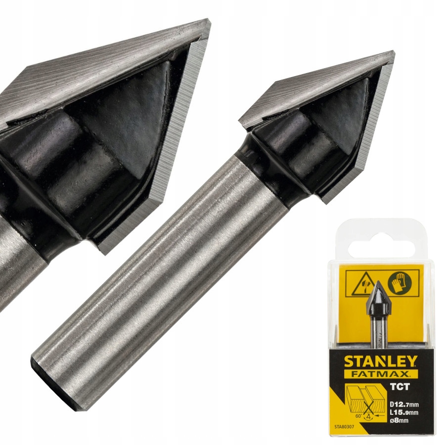 Drážkovací fréza D=12.7 mm L=15.9 mm Stanley STA80307