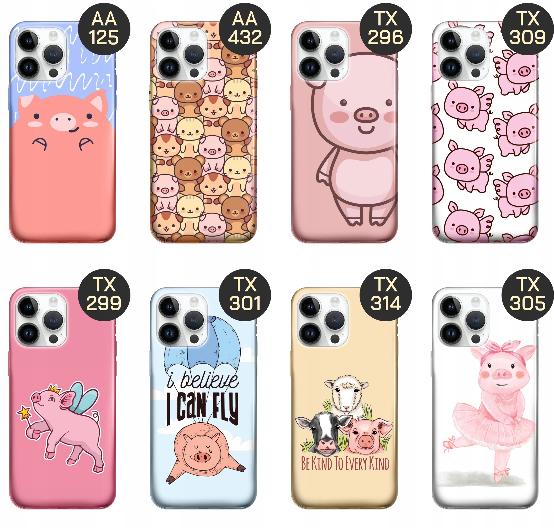 ETUI DO IPHONE 14 PRO MAX WZORY ŚWINKA PEPPA BAJKA OBUDOWA POKROWIEC CASE Stan opakowania oryginalne