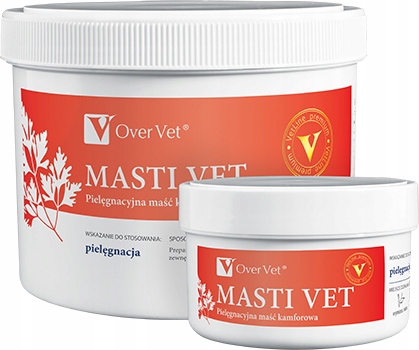 

Masti Vet 500 ml maść kamforowa rozgrzewająca Over